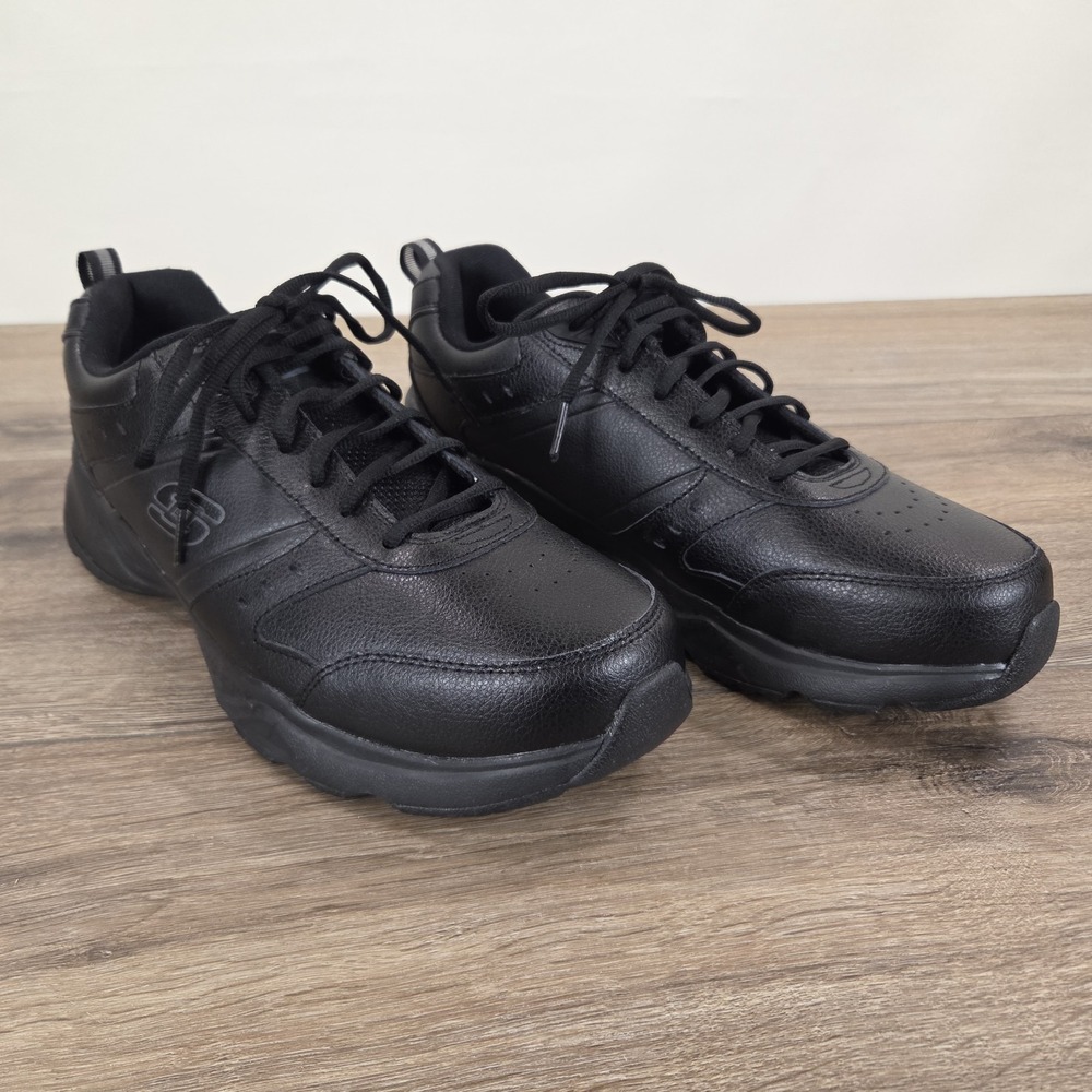 Skechers Haniger Mens Size 11 Athletic Black Walking Shoes 58355W